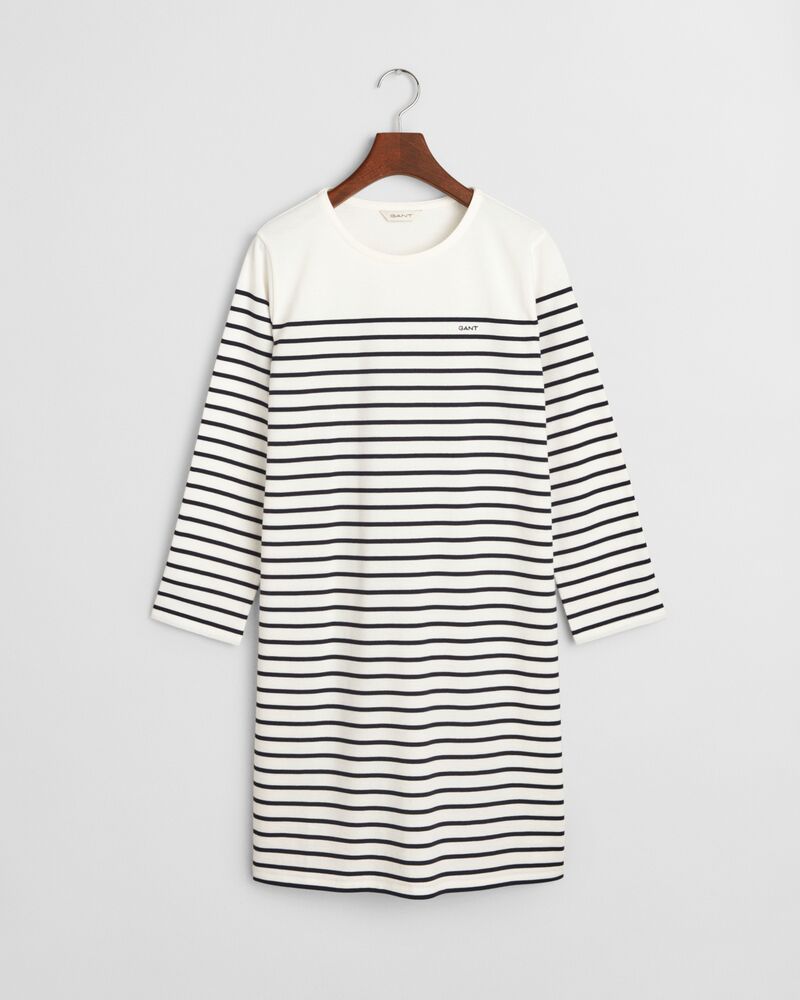 Breton Crew Neck Dress