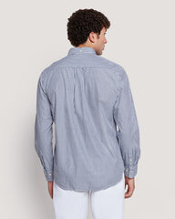 Gant Men’S Regular Fit Poplin Banker Stripe Shirt