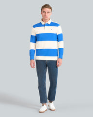 Barstriped Rugger Blue / L