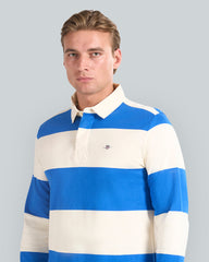 Barstriped Rugger Blue / L