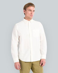 Regular Fit Garment-Dyed Archive Oxford Shirt White / L