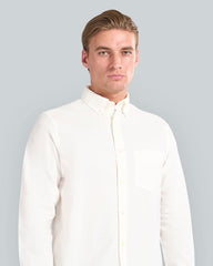 Regular Fit Garment-Dyed Archive Oxford Shirt White / L