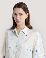 Regular Fit Floral Print Short Sleeve Shirt