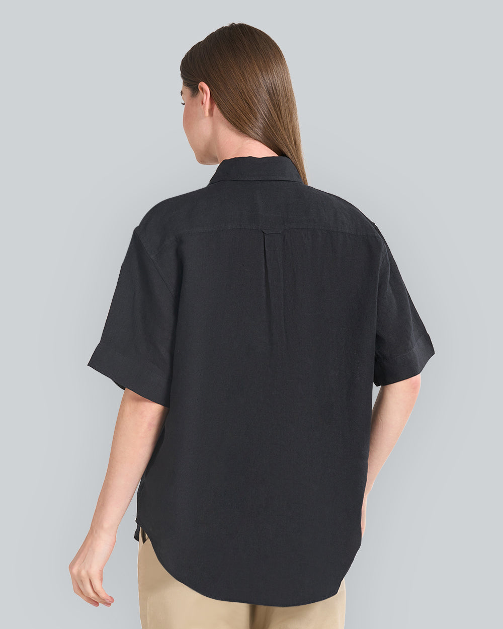 GANT LINEN RELAXED SS WOMEN’S SHIRT