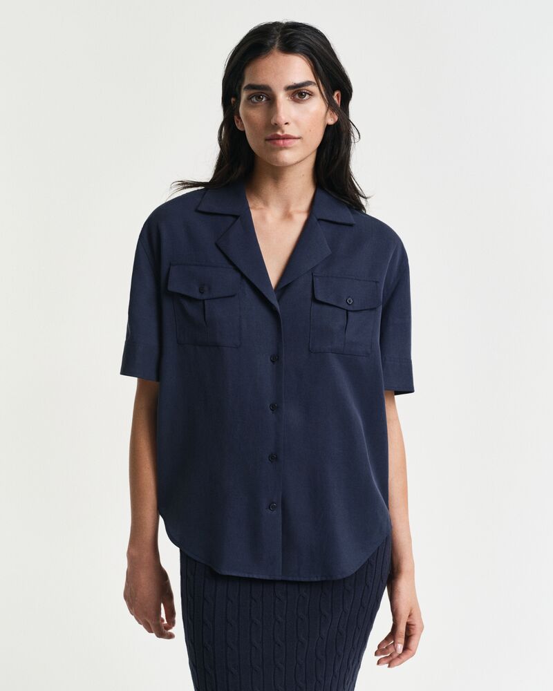 Relaxed Fit Pocket Shirt