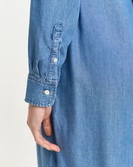 Chambray Shirt Dress Light Indigo / 32