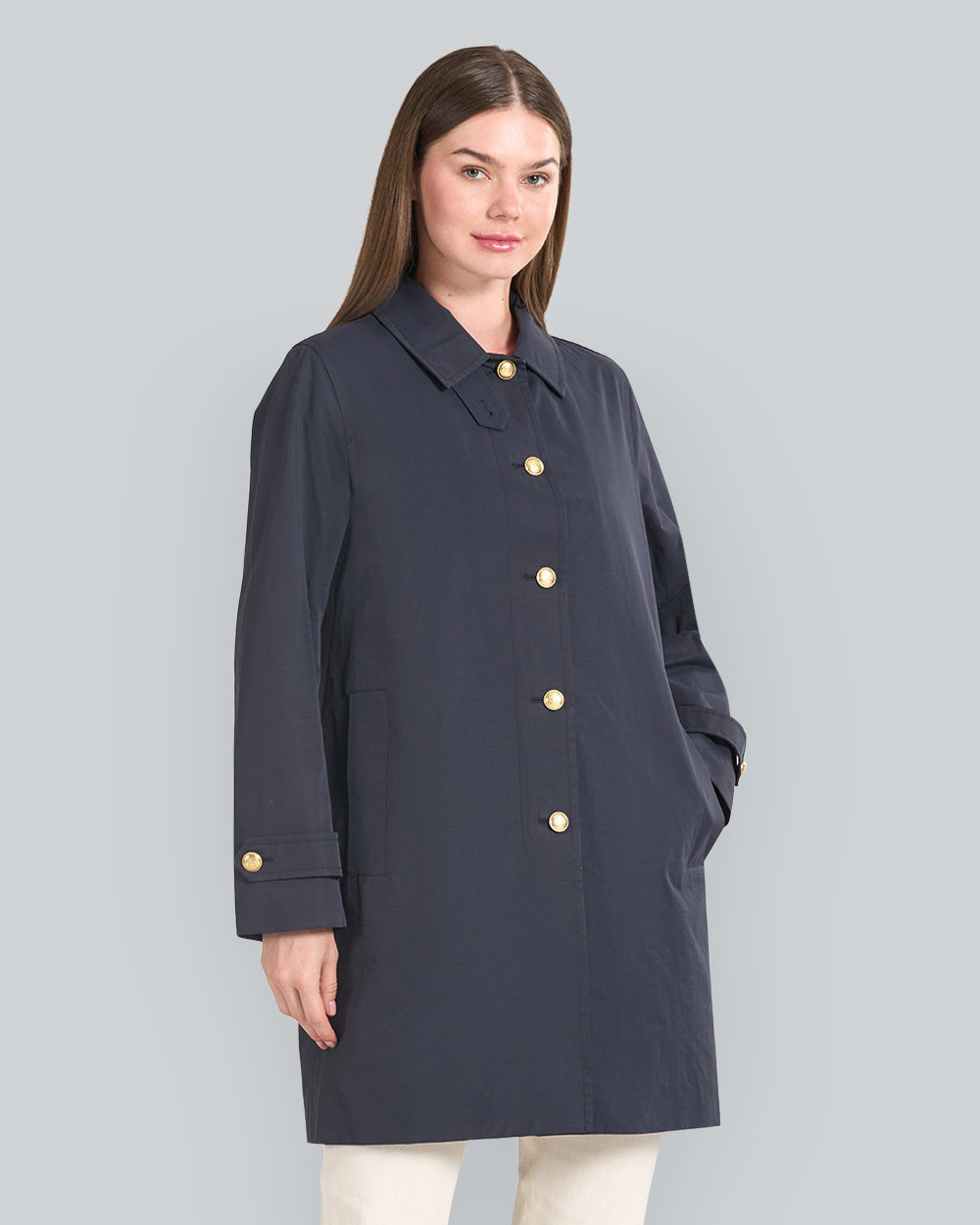 Nautical Car Coat Blue / S