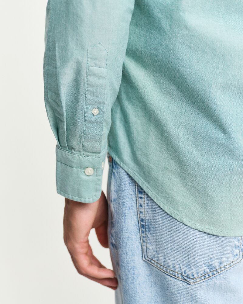 Regular Fit Classic Oxford Shirt Green / S