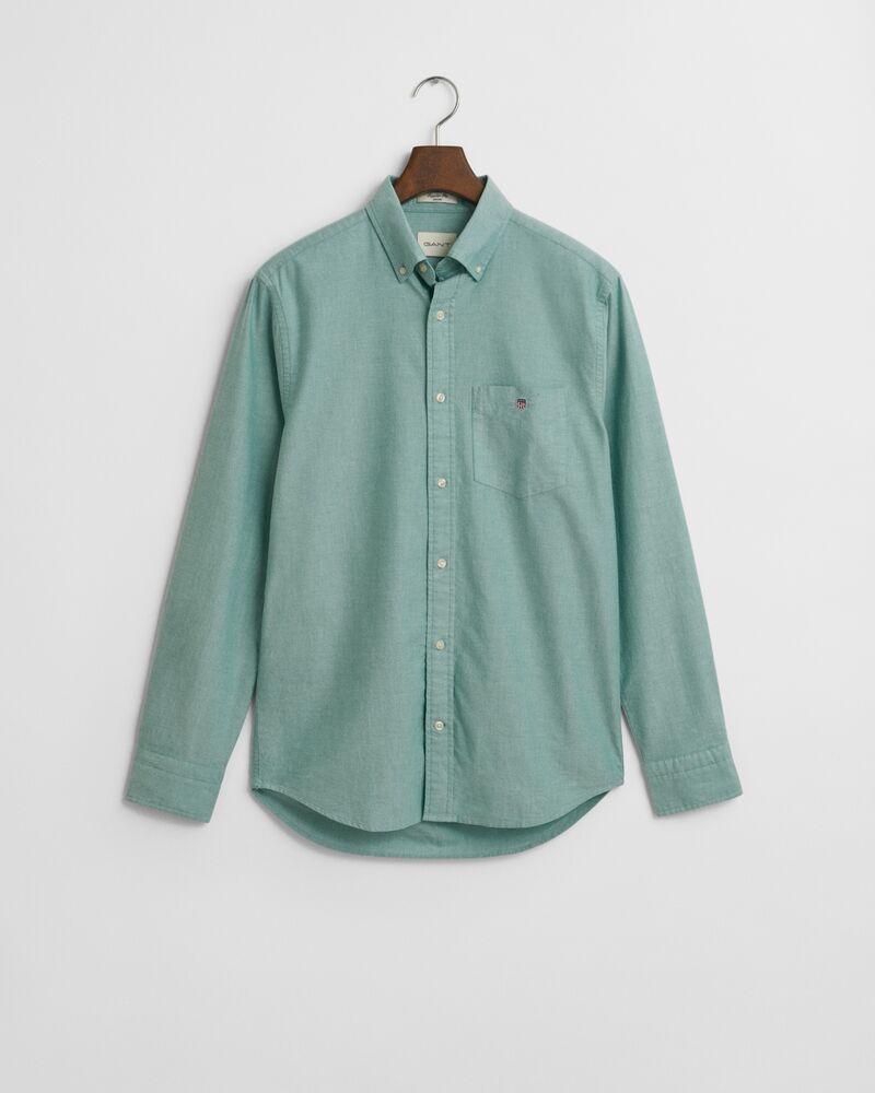 Regular Fit Classic Oxford Shirt Green / S