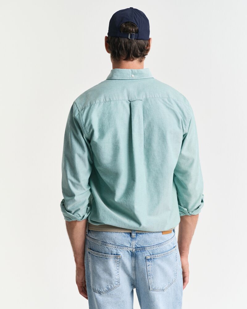 Regular Fit Classic Oxford Shirt Green / S
