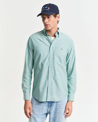 Regular Fit Classic Oxford Shirt Green / S