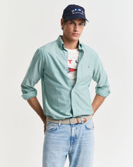 Regular Fit Classic Oxford Shirt Green / S