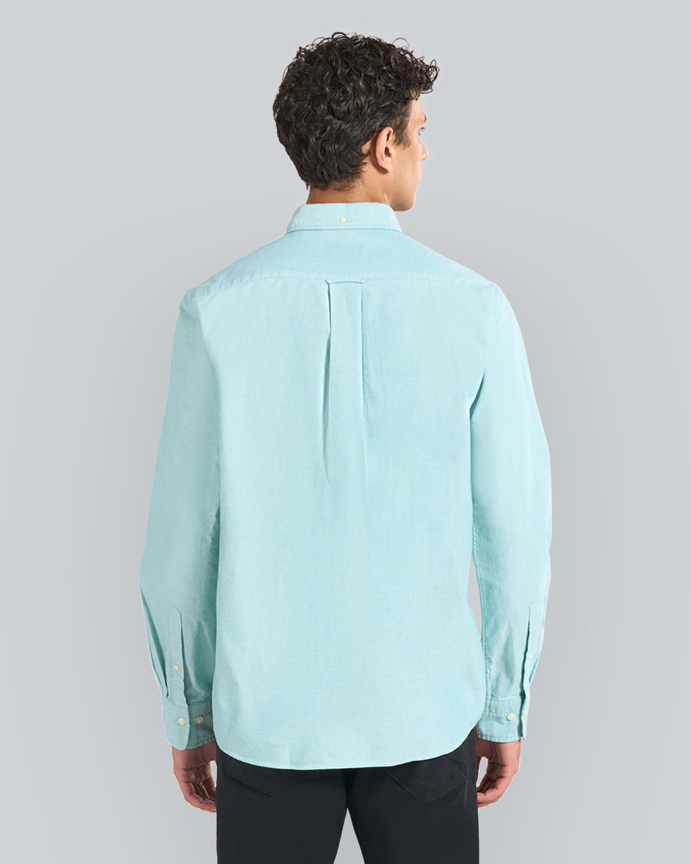 Regular Fit Classic Oxford Shirt Green / L