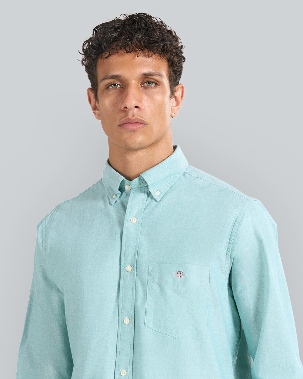 Regular Fit Classic Oxford Shirt Green / L