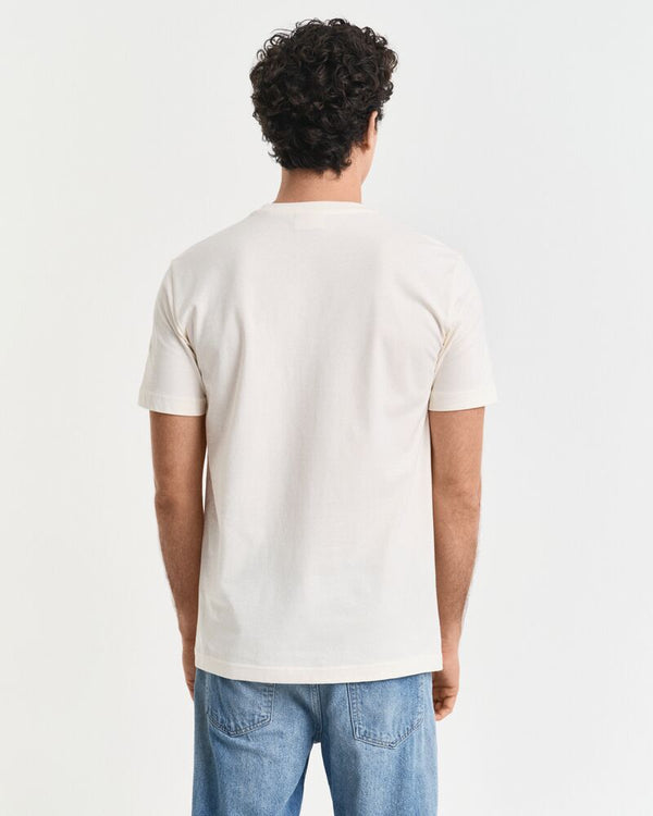 GRAPHIC PRINTED TSHIRT Cream / S