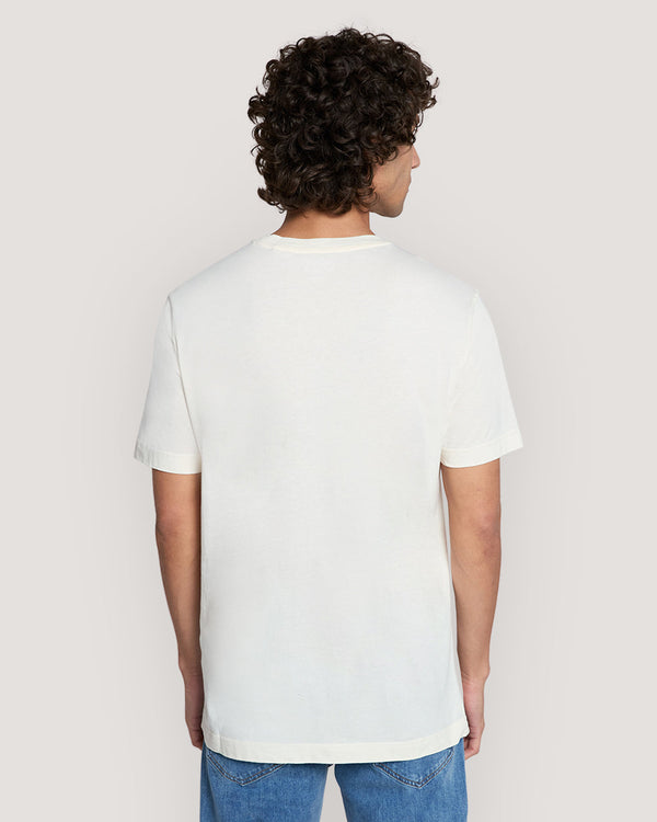 SUNFADED PRINTED TSHIRT Cream / M