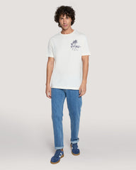 SUNFADED PRINTED TSHIRT Cream / M