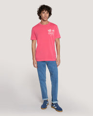 SUNFADED PRINTED TSHIRT Red / M