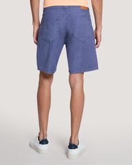 REG COT/LINEN JEANS SHORTS Dusty Navy / 33