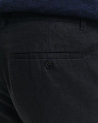 RELAXED LINEN DS SHORTS Black / S