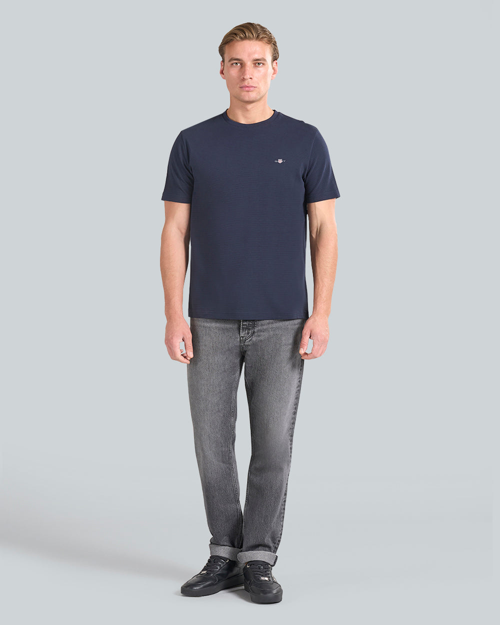 TEXTURE SS TSHIRT Blue / L