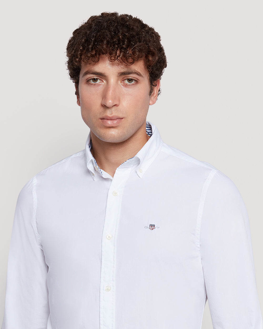 Gant Men’S Slim Fit Cotton Poplin Shirt