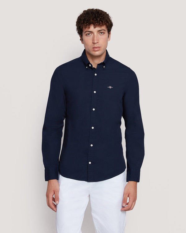 Gant Men’S Slim Fit Cotton Poplin Shirt