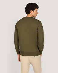 سويت شيرت رجالي من غانت برقبة مستديرة وشعار Tonal Shield