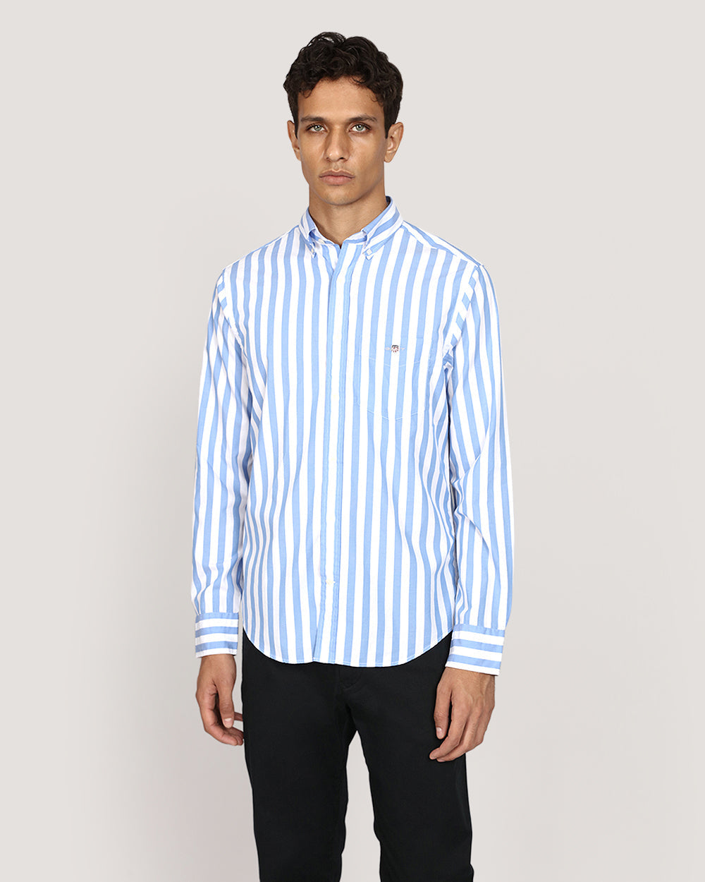 Gant Regular Classic Poplin Stripe Shirt