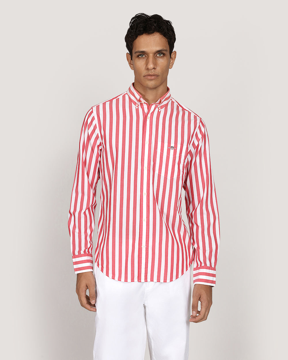 Gant Regular Classic Poplin Stripe Shirt