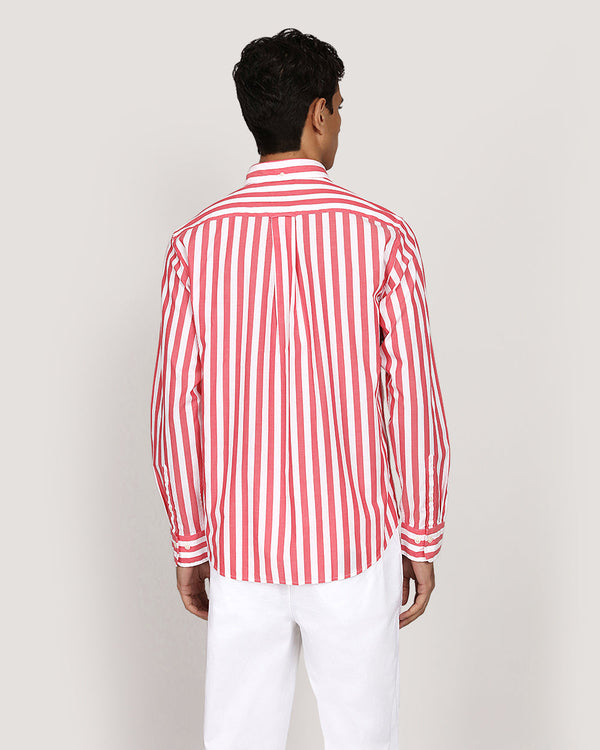 Gant Regular Classic Poplin Stripe Shirt