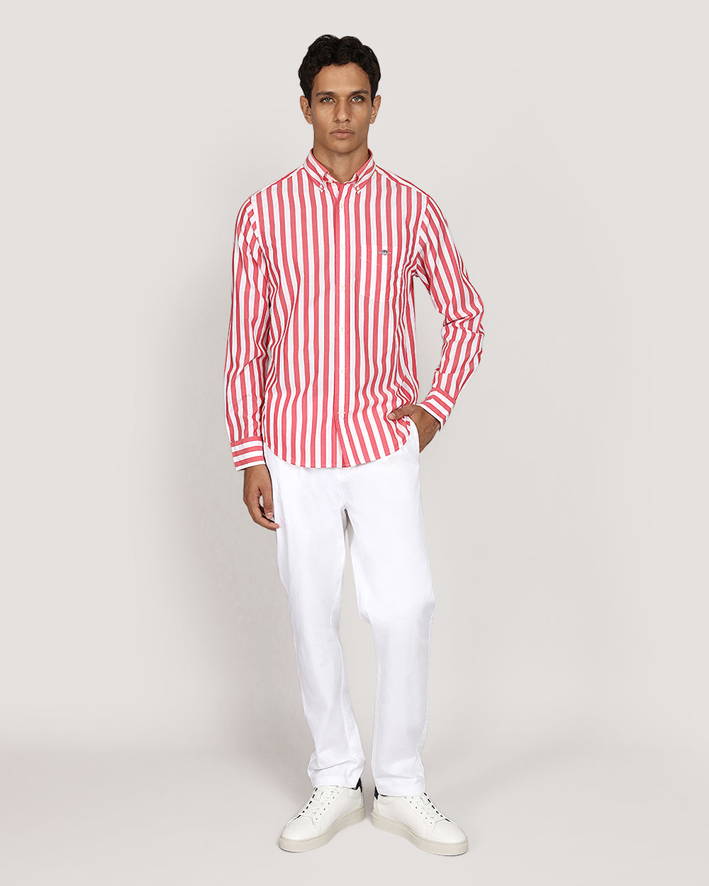 Gant Regular Classic Poplin Stripe Shirt