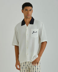 REG VISCOSE SHIRT White / M