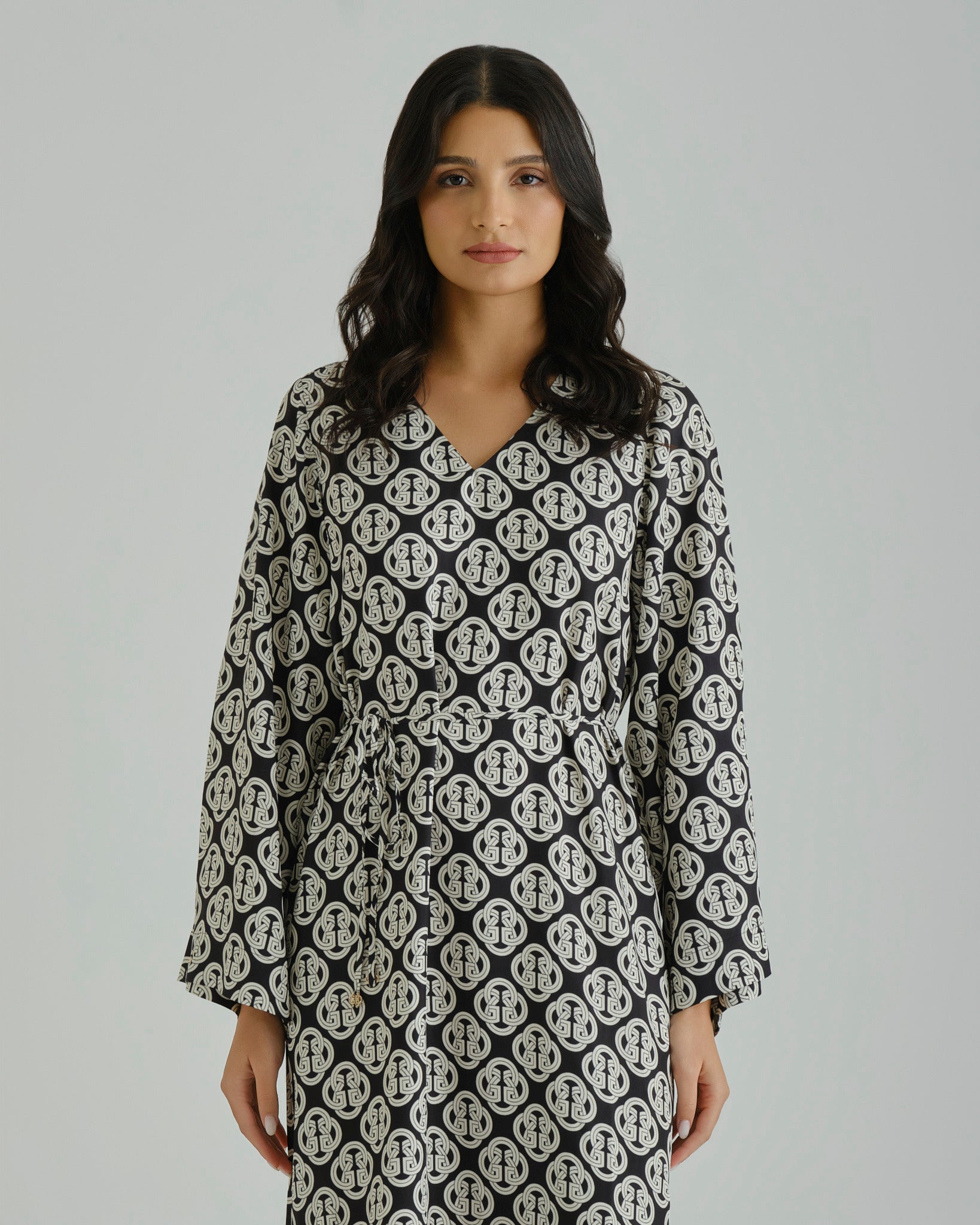 Gant Ramadan Collection – Women's Black Printed Dress