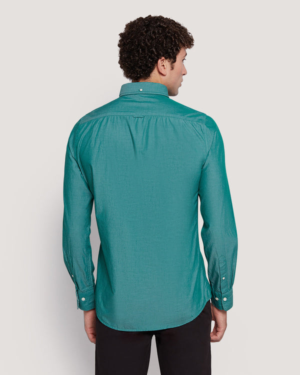 Gant Men’S Slim Fit Cotton Poplin Shirt