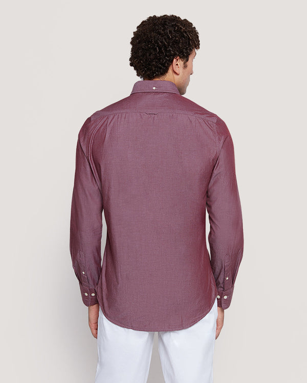 Gant Men’S Slim Fit Cotton Poplin Shirt