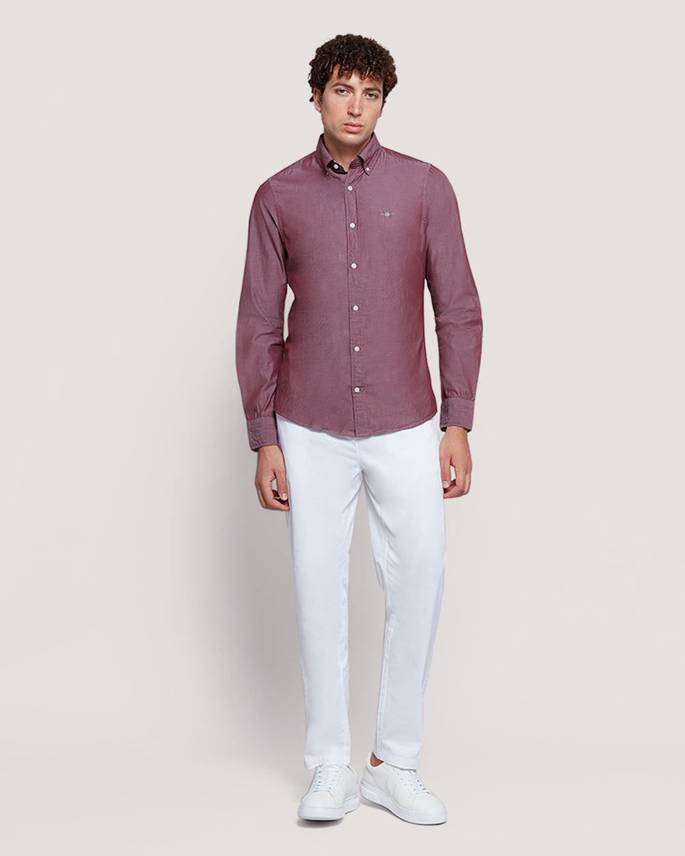 Gant Men’S Slim Fit Cotton Poplin Shirt