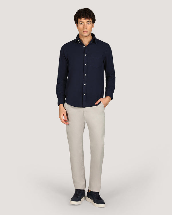 Gant Regular Garment Dyed Twill Shirt For Men