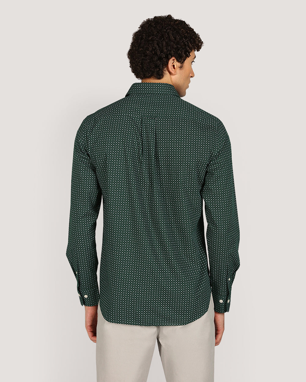 Gant Regular Micro Prt Shirt For Men