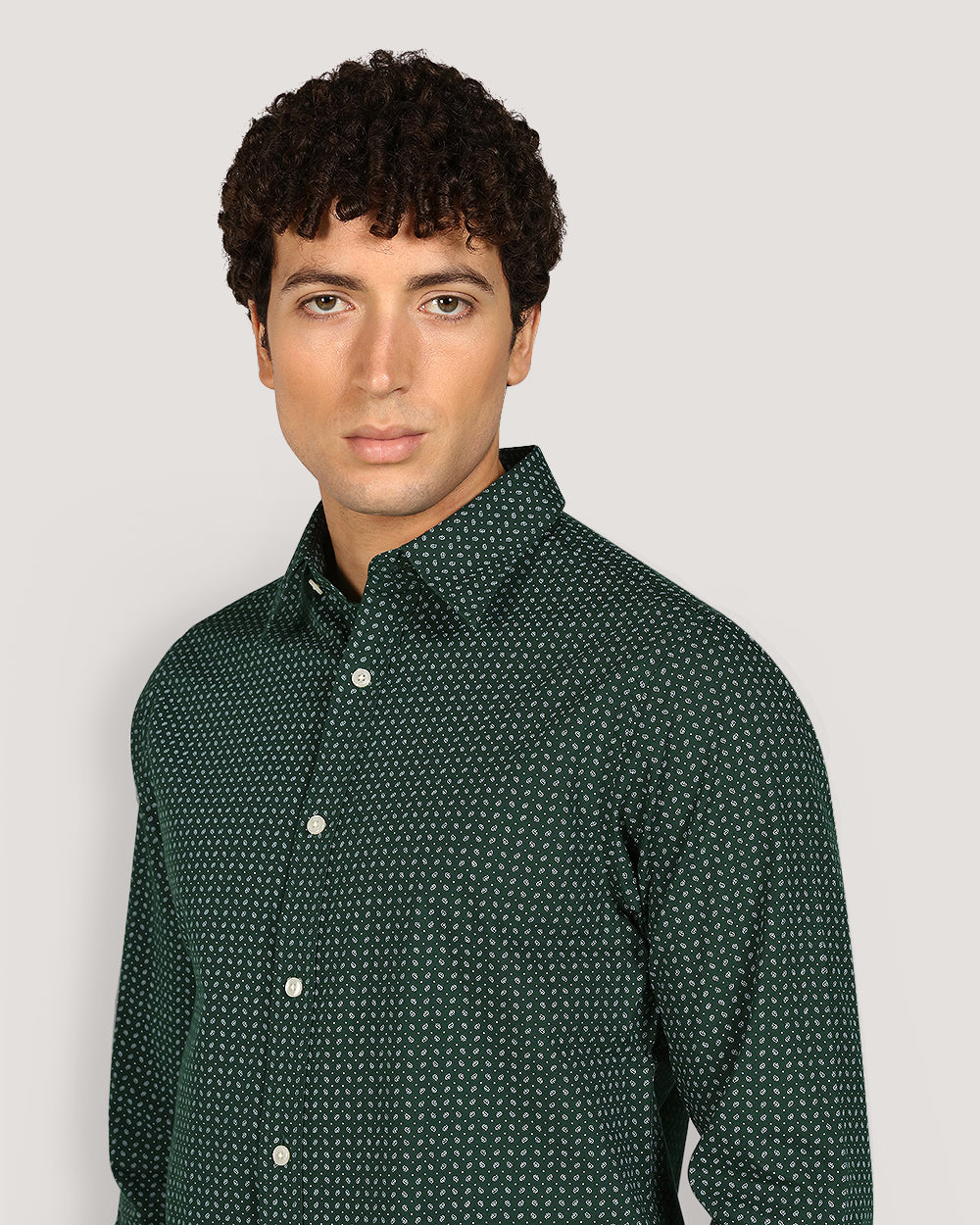 Gant Regular Micro Prt Shirt For Men