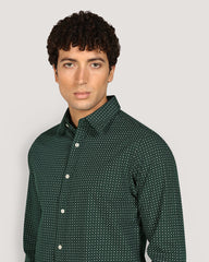 Gant Regular Micro Prt Shirt For Men