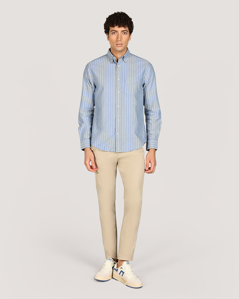 Gant Regular Archive Oxford Stripe Shirt For Men