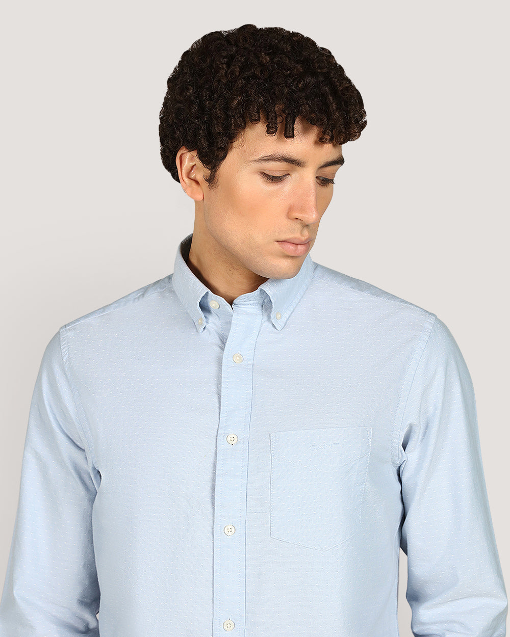 Gant Regular Oxford Dobby Dot Shirt For Men