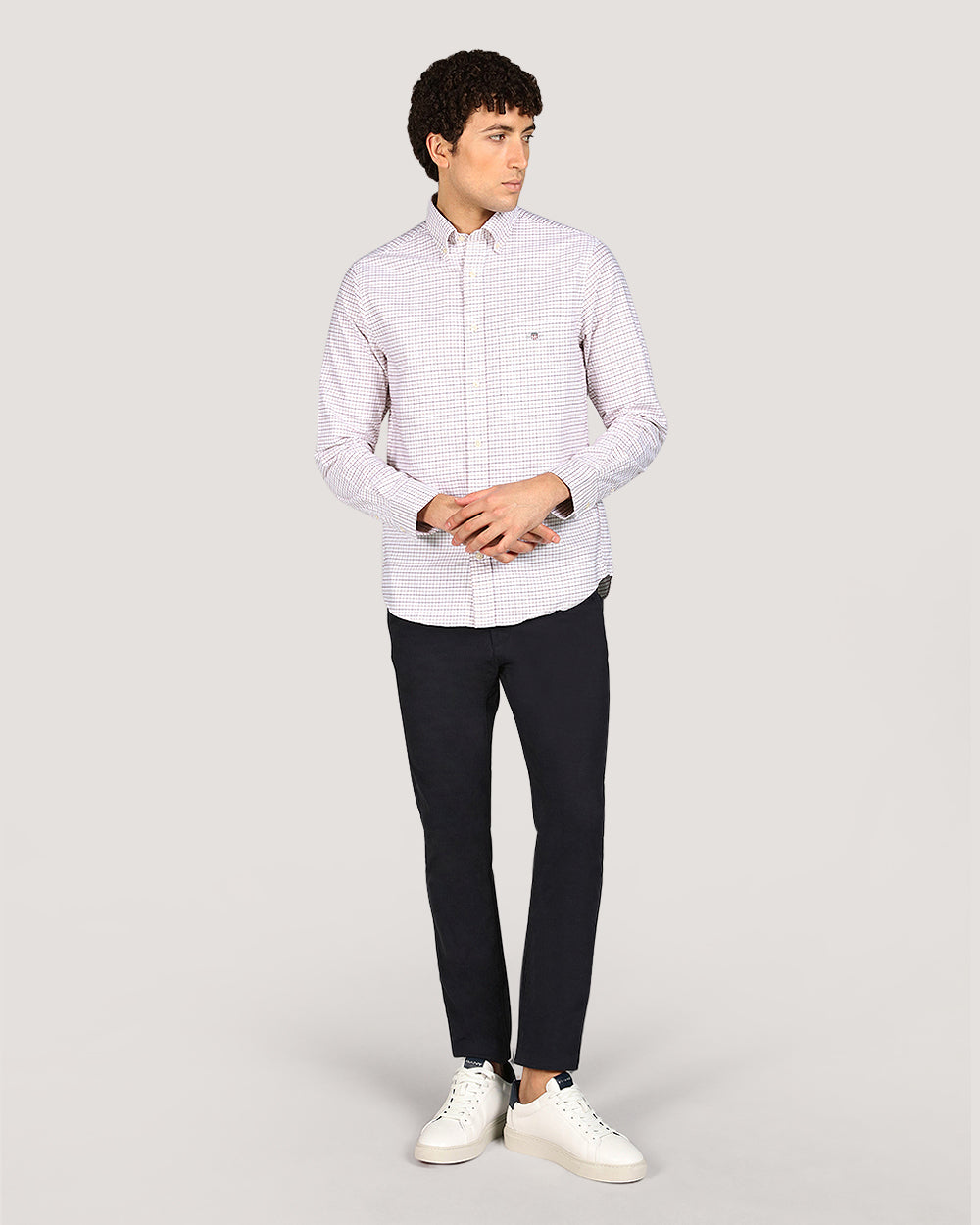 Gant Regular Classic Oxford Check Shirt For Men