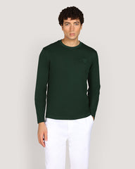 Gant Regular Tonal Shield Long Sleeve T-Shirt For Men