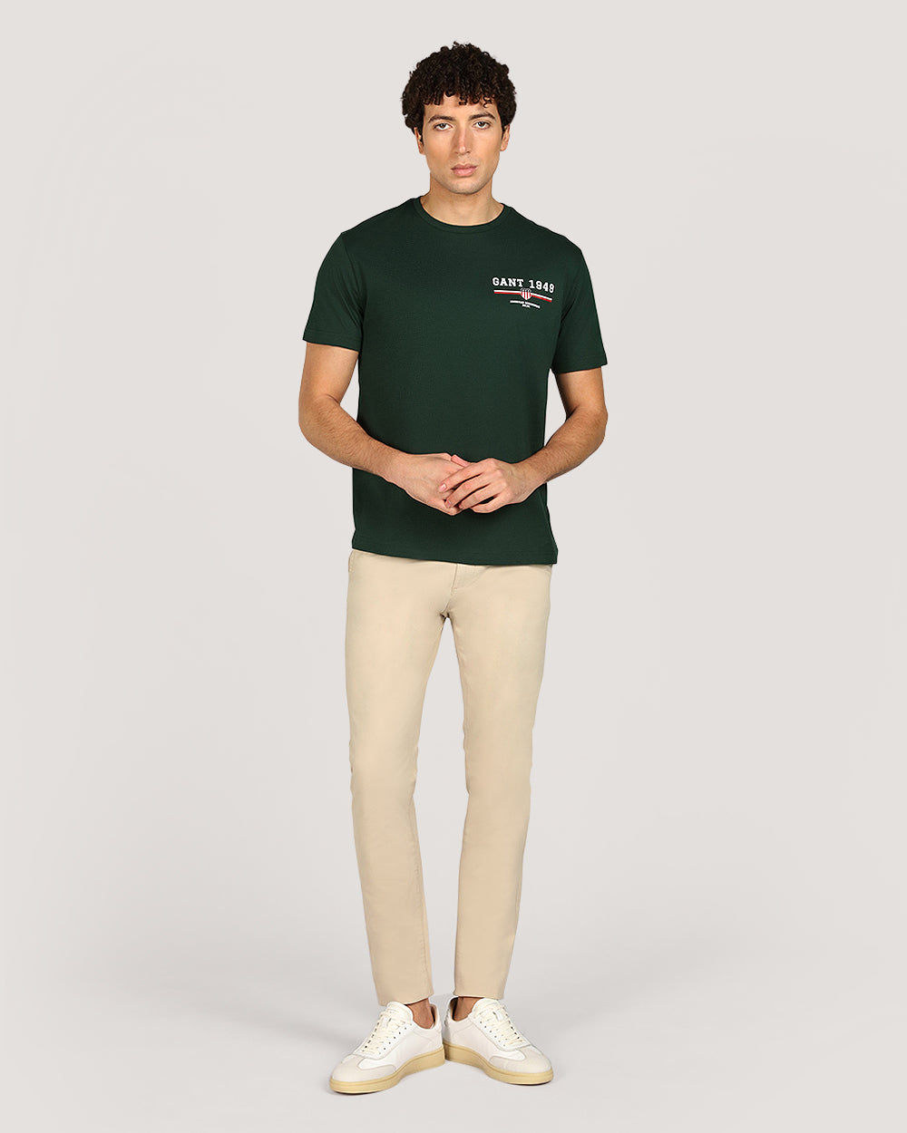 تيشيرت Gant Graphic بأكمام قصيرة للرجال