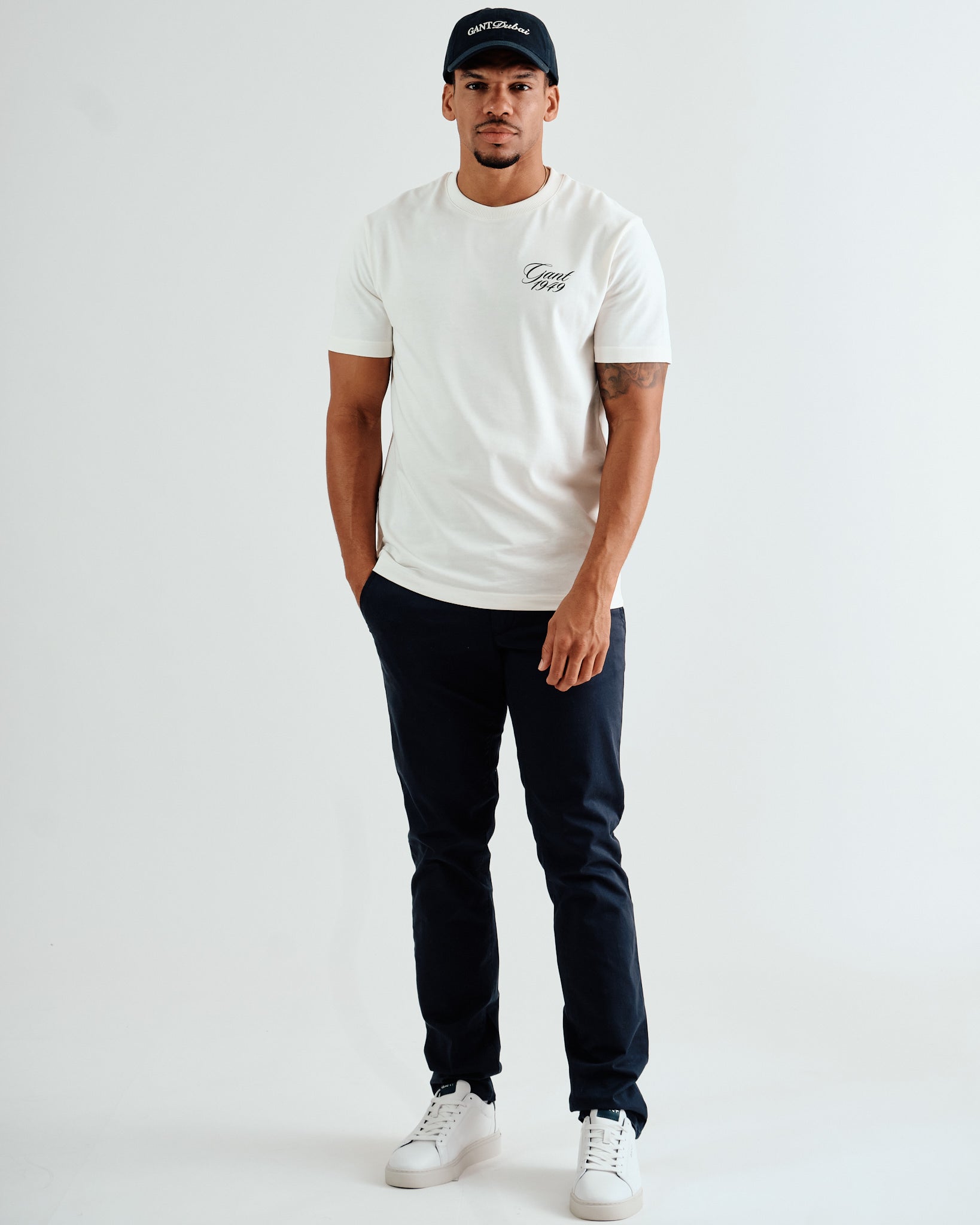 Gant Dubai Capsule Graphic Cap – Navy