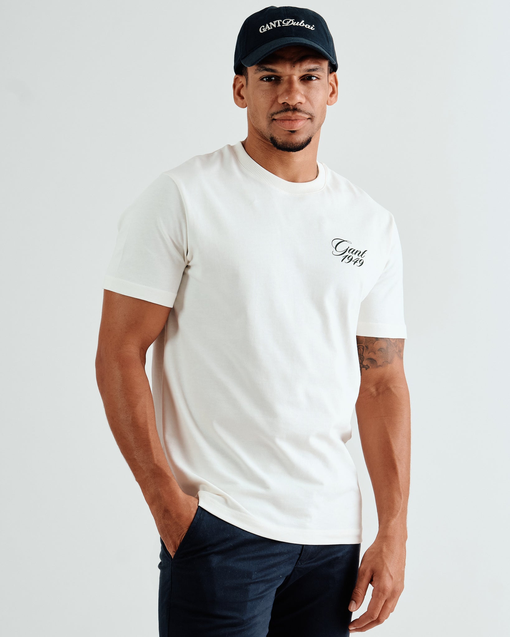 Gant Dubai Capsule Graphic Cap – Navy