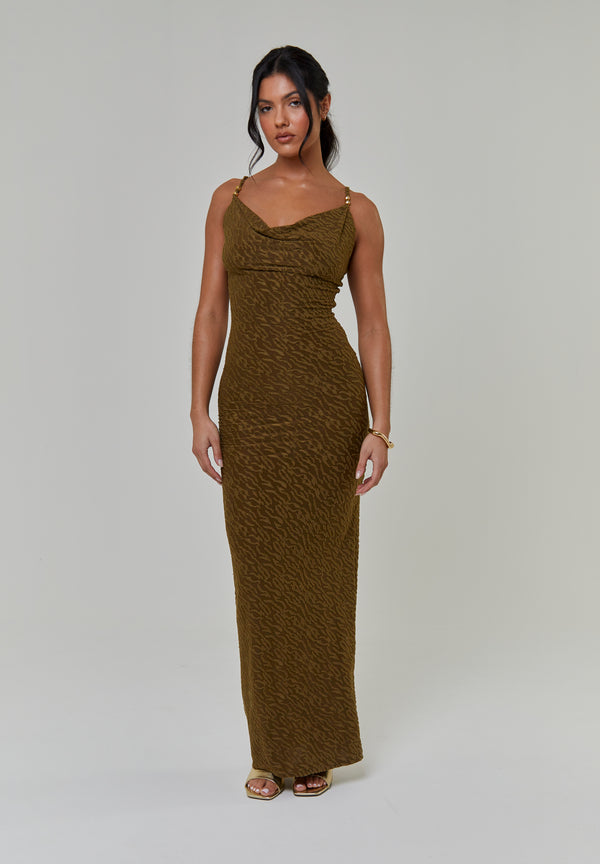South Beach Swim Top Cover Dress Long