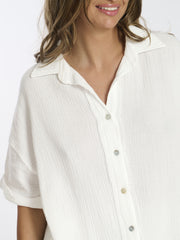 South Beach Cotton Waffle Short Sleeved Short Set